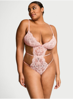 Dare To Dream Lace Strappy Triangle Teddy