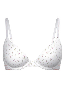 Lightly Lined Cotton Demi Bra