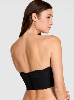 Dare To Dream Lace Deep-V Cropped Corset Top