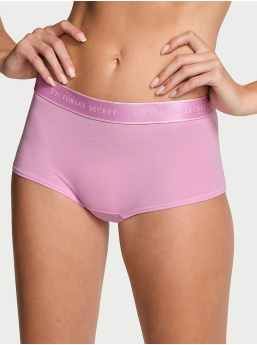 Logo Cotton Boyshort Panty