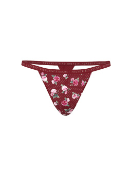 Stretch Cotton V-String Panty