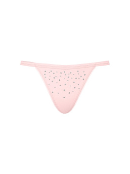 Stretch Cotton Sparkle V-String Panty