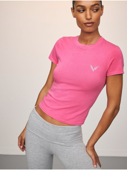 Stretch Cotton Fitted Tee