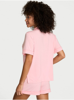 Modal Soft Bow Short Pajama Set