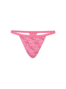 Stretch Cotton V-String Panty