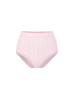 Logo Heart Pointelle Modern Brief Panty