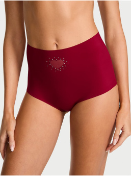 No-Show Heart Cut-Out Modern Brief Panty