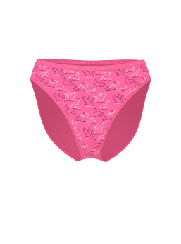 Stretch Cotton High-Leg Brief Panty