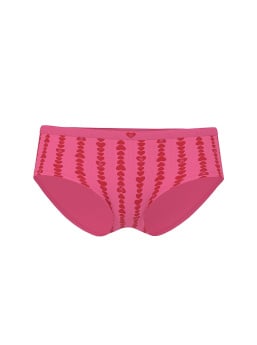 Seamless Heart Stripe Hiphugger Panty