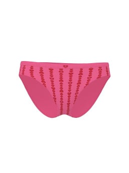 Seamless Heart Stripe Bikini Panty