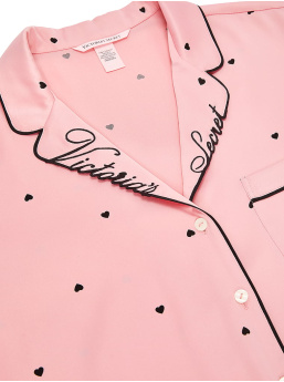 Signature Satin Long Pajama Set