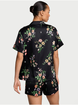 Signature Satin Short Pajama Set