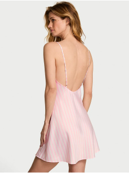 Heritage Stripe Satin Mini Slip