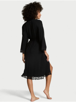 Sosoft™ Modal Lace-Trim Robe