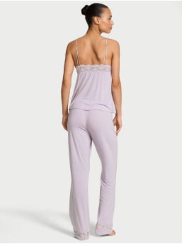 Sosoft™ Modal Lace-Trim Cami & Pants Set