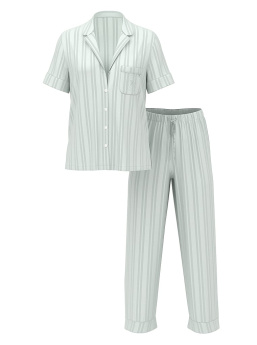 Signature Satin Long Pajama Set
