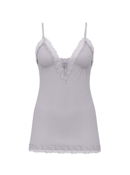 Sosoft™ Modal Lace-Trim Tie-Front Slip Dress
