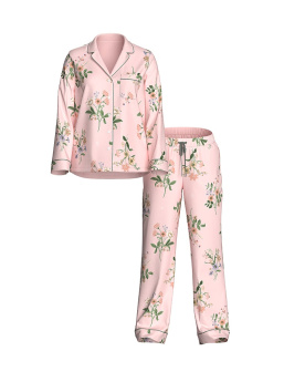 Signature Satin Long Pajama Set