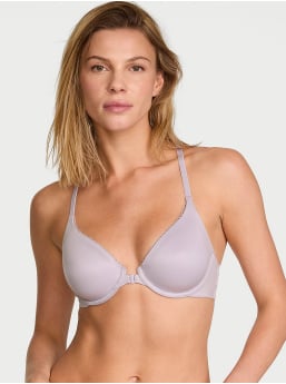 Lightly Lined Lace Racerback Full-Coverage Bra
