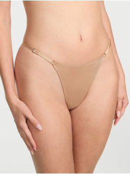 Smooth High-Leg Adjustable V-String Panty