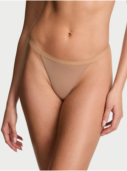 Stretch Cotton V-String Panty