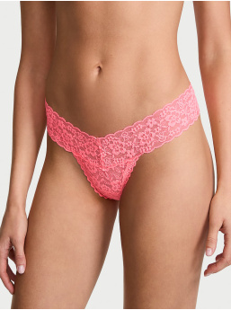 Lace Strappy-Back Thong Panty