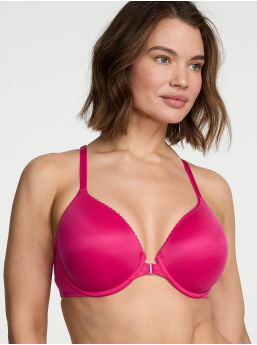 Lightly Lined Lace Racerback Full-Coverage Bra
