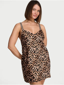 Shine Strap Satin Slip