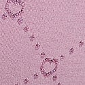 Bikini Pink Quilted Hearts 