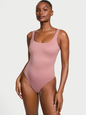 Bodywear By Victoria'S Secret With Feathersoft™ Innovation Square-Neck Tank Bodysuit