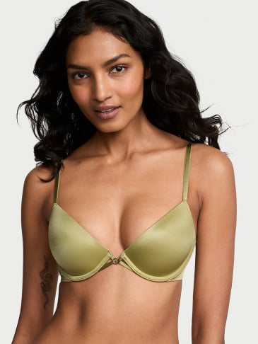 Lightly Lined Plunge Demi Bra