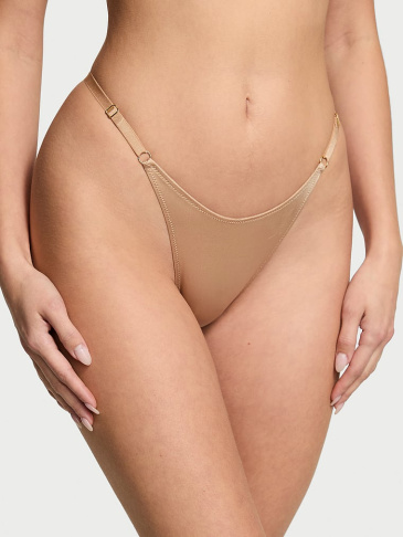 Smooth Strappy-Back Adjustable Brazilian Panty