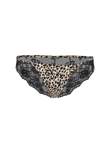 Satin Lace-Back Cheeky Panty