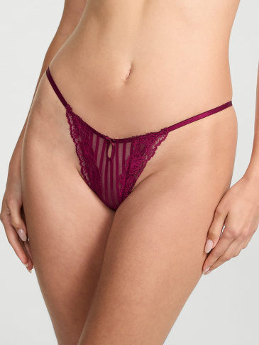 Lacie Sheer Heritage String Thong Panty