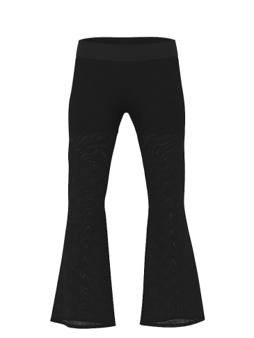 Vsx Flocked Logo Mesh Flare Pant