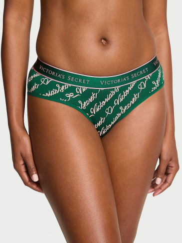 Logo Cotton Hiphugger Panty