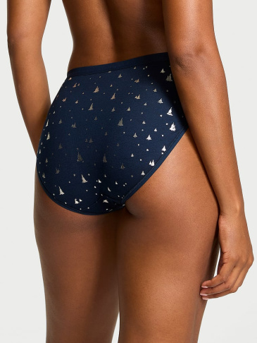 Stretch Cotton High-Leg Brief Panty