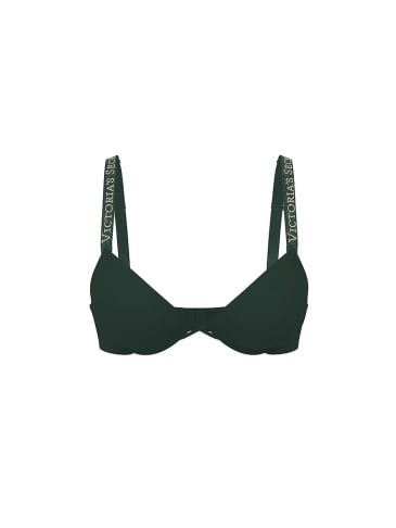 Logo Shine Strap Push-Up Bra
