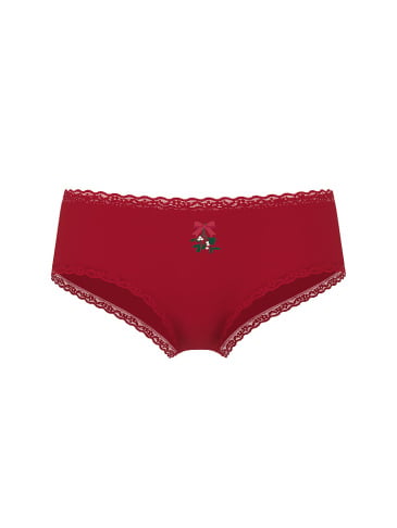 Cotton Lace-Waist Cheeky Panty