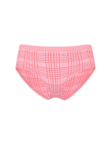 Seamless Shimmer Plaid Hiphugger Panty