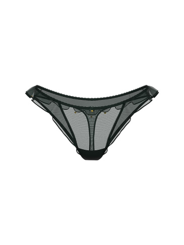 Jingle Belle Ruffled Mesh Thong Panty