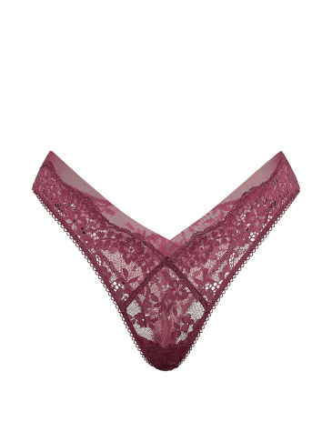 Lace & Mesh Brazilian Panty