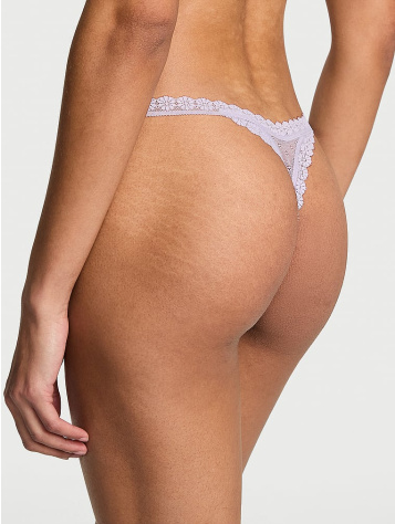 Daisy Lace String Thong Panty