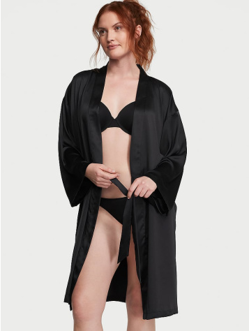 Satin Midi Robe
