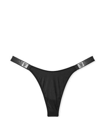 Scattered Shine Strap Smooth Thong Panty