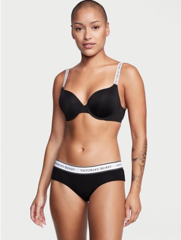 Logo Cotton Cheeky Panty