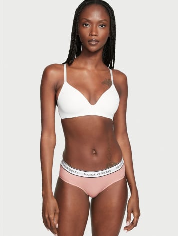 Logo Cotton Hiphugger Panty