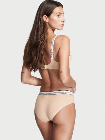 Logo Cotton Hiphugger Panty