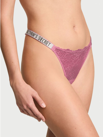Shine Strap Brazilian Panty