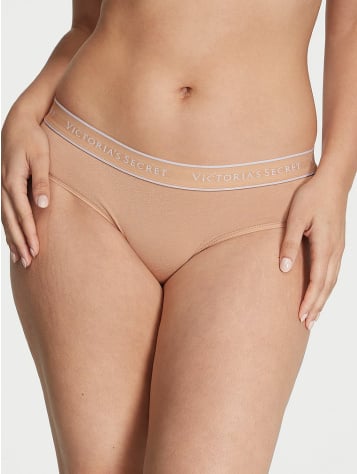 Logo Cotton Hiphugger Panty